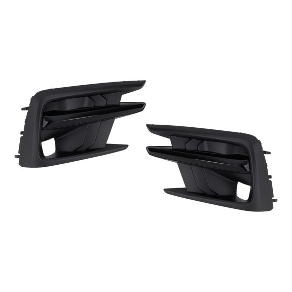 KarParts360 For Subaru Ascent 2019 2020 2021 2022 Fog Light Moldings Driver & Passenger Side Pair | Textured Black | Onyx Edition Model | Replacement For SU1038134, SU1039134 | 57731XC08A, 57731XC09A