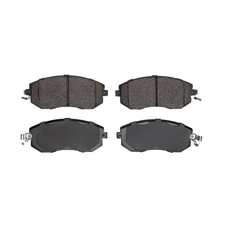 KarParts360 For Subaru BRZ 2022 2023 2024 2025 Brake Pads | Mechanical Pad Wear Sensor | 56.9 Millimeters / 2.24 Inches Inner Pad Height | 16.8 Millimeters / 0.66 Inches Inner Pad Overall Thickness