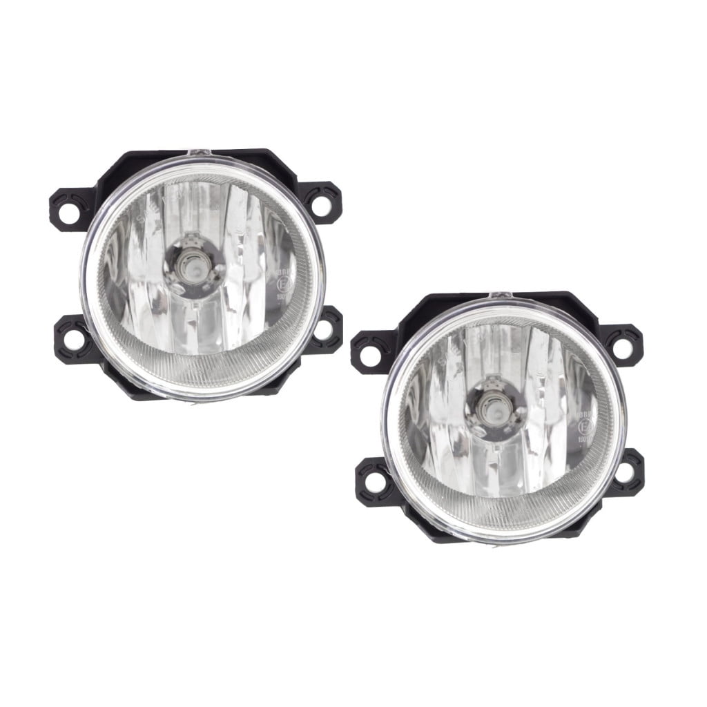 KarParts360 For Subaru Crosstrek 2018 19 20 21 22 2023 4 Door, Wagon Fog Light Driver And Passenger Side | Pair | Front | Clear Lens | Non-Steering Responsive | Replacement For SU2592122 | 84501AJ060