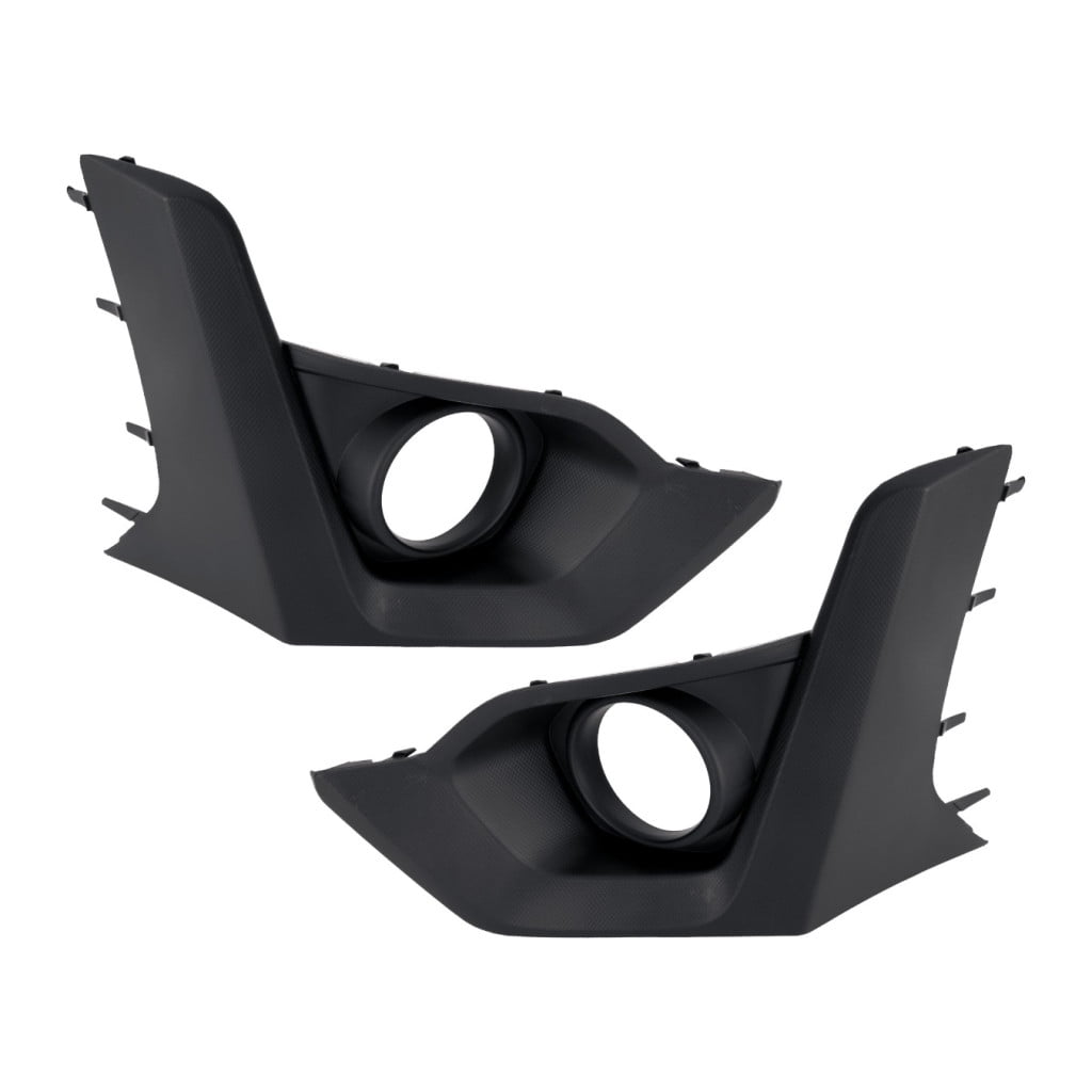 KarParts360 For Subaru Crosstrek 2021 2022 2023 Fog Light Moldings Driver And Passenger Side | Pair | Front | Limited/Sport/Premium/Touring Models | Textured Black | SU1039135 | 57731FL860, 57731FL87