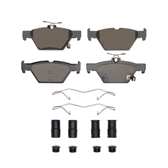 KarParts360 For Subaru Crosstrek/Ascent/Forester 2019-2025 Brake Pads Rear | Mechanical Pad Wear Sensor | 52.8 Millimeters / 2.08 Inches Inner Height | 122.9 Millimeters / 4.84 Inches Inner Width