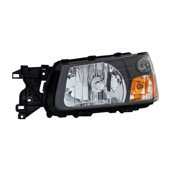 KarParts360 For Subaru Forester 2003 2004 Headlight Assembly Driver Side | Clear Lens | Composite Type | With Bulbs | Replacement For SU2502111 | 84001SA030