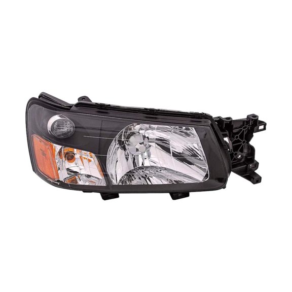 KarParts360 For Subaru Forester 2003 2004 Headlight Passenger Side | Clear Lens | Plastic Material | 12.8 Volts Direct Current | With Bulbs | Replacement For 84001-SA020