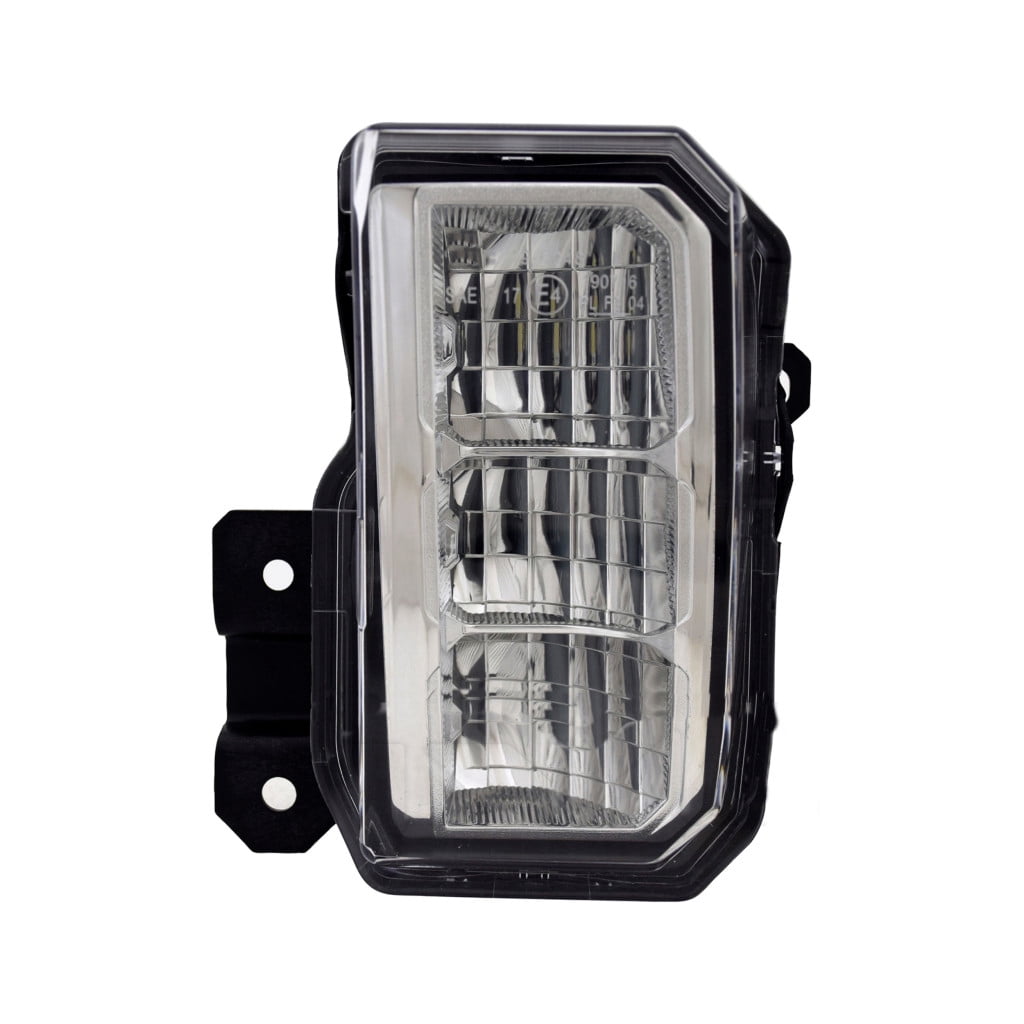 KarParts360 For Subaru Forester 2019 20 21 22 23 2024 Fog Light Driver Side | Clear | LED | PP Plastic Housing | PC Plastic Lens | Screw-In Attachment | Replacement For SU2592131 | 84501SJ010