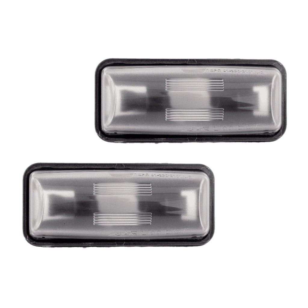 KarParts360 For Subaru Impreza 2008-2024 Hatchback/Sedan License Plate Lights Driver and Passenger Side | Pair | Rear | CAPA | Plastic | Clear Lens | Excluded Bulb(s) | For SU2870100, SU2870100C