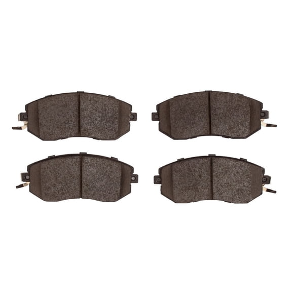 KarParts360 For Subaru Impreza 2011 12 13 14 15 2016 Disc Brake Pads | Mechanical Pad Wear Sensor | 56.9 Millimeters / 2.24 Inches Inner Pad Height | 137.2 Millimeters / 5.40 Inches Outer Pad Width
