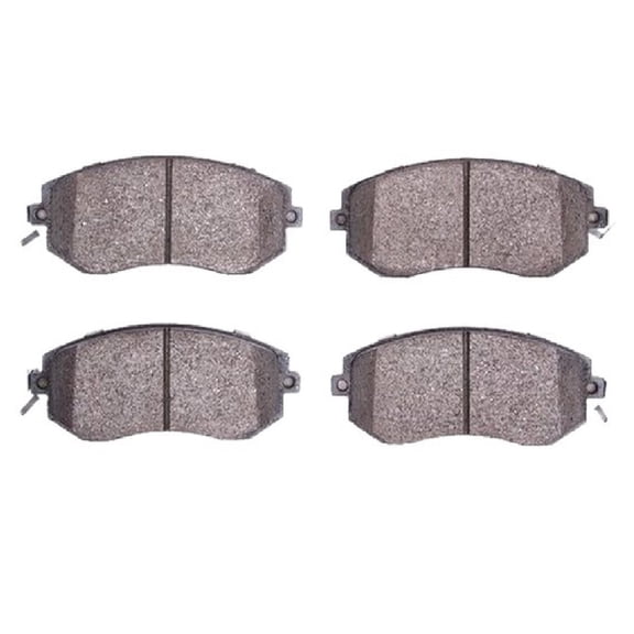 KarParts360 For Subaru Impreza 2011 12 13 14 15 2016 Disc Brake Pads | Mechanical Pad Wear Sensor | 56.9 Millimeters / 2.24 Inches Inner Pad Height | 137.2 Millimeters / 5.40 Inches Inner Pad Width