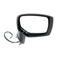 thumbnail image 1 of KarParts360 For Subaru Impreza 2015 2016 Door Mirror Passenger Side | Textured Black | Paint To Match Cover | Power | Foldaway | Heated | With Turn Signal | Replacement For SU1321135 | 91036VA042, 1 of 7
