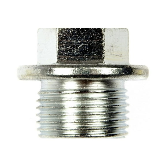 KarParts360 For Subaru Justy 1990 91 92 93 1994 Oil Drain Plug | Steel | Silver | Gasket Type | Hex Head Drive | Fine Thread | Replacement For 32510, 4273728