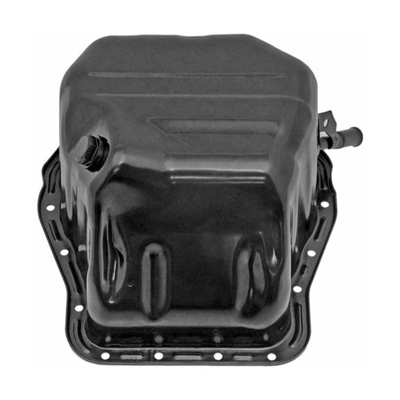 KarParts360 For Subaru Legacy 1990 91 92 93 1994 Engine Oil Pan | Steel Material | Black | Wet Sump | Center Sump Location | M20x1.5 Drain Thread Size | 6.5 Inches Maximum Depth | For 11109-AA051