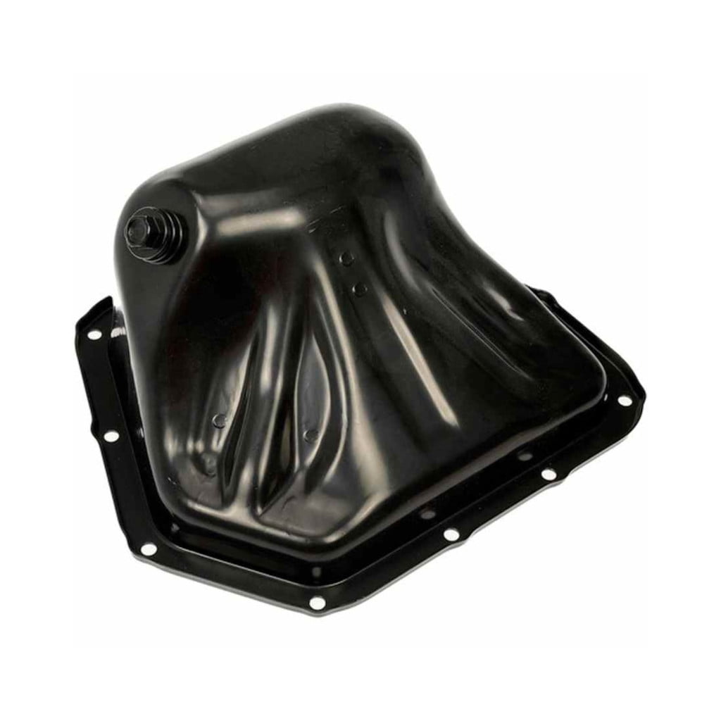 KarParts360 For Subaru Legacy/Outback 2013-2019 Oil Pan | Steel Material | Black | 5.09 qt Capacity | M16-1.5 Drain Thread Size | 4.812 Inches Maximum Depth | 4.687 Inches Minimum Depth | 11109AA253