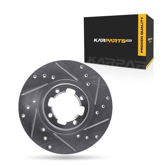 KarParts360 For Subaru Loyale 1990 91 92 93 1994 Brake Rotor Passenger Side | Silver | 70 Millimeters / 2.76 Inches Center Hole Diameter | 16 Millimeters / 0.63 Inches Discard Thickness