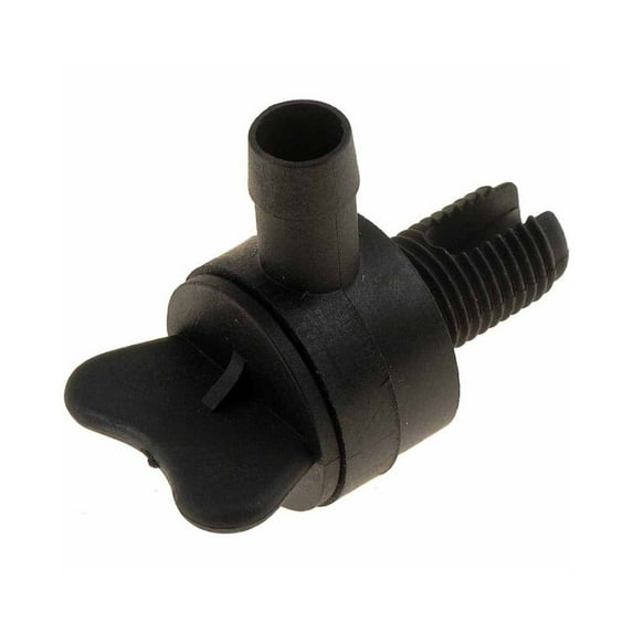 KarParts360 For Subaru Loyale 1990 91 92 93 1994 Radiator Drain Cocks | Plastic | Black | 1.704 Inches Tube Length | 12 Millimeters By 1.25 Thread Size | Replacement For 21440-01E00, 21440-01E10