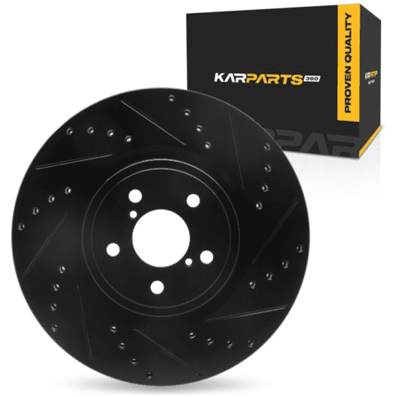 KarParts360 For Subaru Outback 2010 11 12 13 2014 Brake Rotor Front, Passenger Side | Cast Iron | Vented | 30 Millimeters/1.18 Inches Nominal Thickness | 316.5 Millimeter/12.46 Inches Outside Diamete