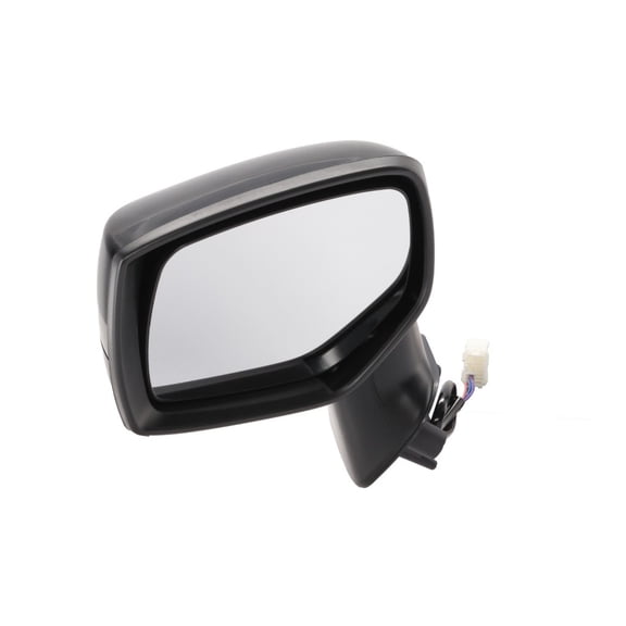 KarParts360 For Subaru Outback 2015 2016 Door Mirror Driver Side | Paint to Match | Black | Power Glass | Non-Heated | Manual Folding | Replacement For SU1320141 | 91036AL10B, 91036AL10A-PFM