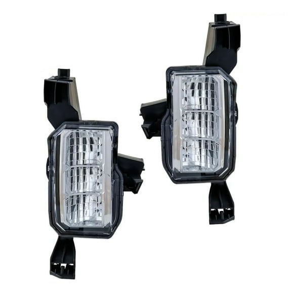KarParts360 For Subaru Outback 2020 2021 2022 Fog Light Driver And Passenger Side | Pair | Front | CAPA | LED | Standard | With Bulb | Replacement For SU2592130C, SU2593130C | 84501AN010, 84501AN000