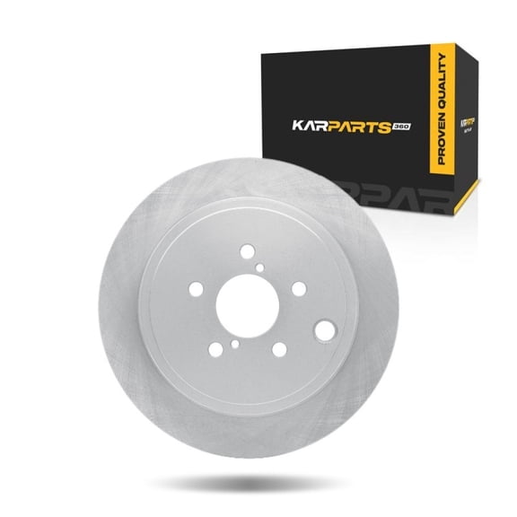KarParts360 For Subaru Outback/Legacy 2010 11 12 13 2014 Brake Disc Rear | 5 Stud/Lug Hole | 11.42 Inches Outside Diameter | 0.63 Inches Discard Thickness | 2.28 Inches Center Hole Diameter