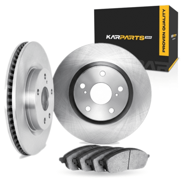 KarParts360 For Subaru Tribeca 2008-2014 Brake Set | Front | Cast Iron Rotor | Vented | 28 Millimeters / 1.10 Inches Nominal Thickness | 365 Millimeters / 14.37 Inches Outside Diameter