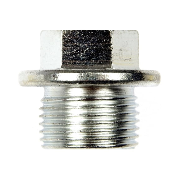 KarParts360 For Subaru Tribeca 2008-2014 Oil Drain Plug | Steel | Silver | Gasket Type | Hex Head Drive | Fine Thread | Replacement For 32510, 4273728