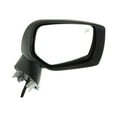 thumbnail image 1 of KarParts360 For Subaru WRX 2015-2021 Door Mirror Passenger Side | Textured Black | Paint To Match Cover | Power | Foldaway | Heated | Replacement For SU1321134 | 91036VA062, 1 of 8