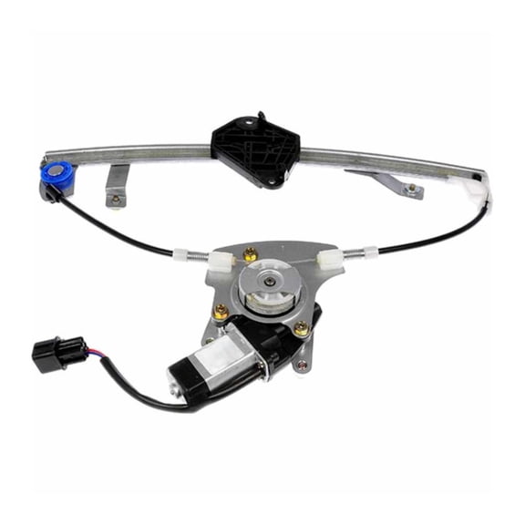 KarParts360 For Subaru WRX STI 2013 2014 Power Window Regulator And Motor Driver Side | Rear | Plastic Gear | Bolt Attachment | Replacement For 61042FG010, 61042FG011