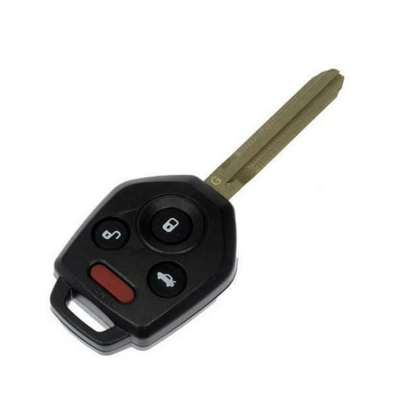 KarParts360 For Subaru WRX STI 2015 16 17 18 2019 Keyless Entry Remote | Black Color | 4 Buttons | Replacement For 57497-AL00A, 57497-FJ020