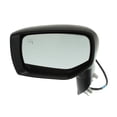 thumbnail image 1 of KarParts360 For Subaru XV Crosstrek 2015 Door Mirror Driver Side | Textured Black | Paint To Match Cover | Power | Foldaway | Heated | Hybrid | Replacement For SU1320134 | 91036VA072, 1 of 6