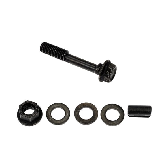 KarParts360 For Suzuki SX4 2009 10 11 12 2013 Alignment Camber Bolt Set | Steel Washer | Manual Adjustment Type | Black Color | +/- 1.75 deg Adjustment Range | 12.9 Bolt Grade