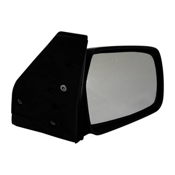 KarParts360 For Suzuki Sidekick 1990-1998 Door Mirror | Black Housing | Plastic Material | Manual Adjustment | Screws Attachment | Non-powered Mirror | Paintable | For 8470165A015PK, 8470165A0007B