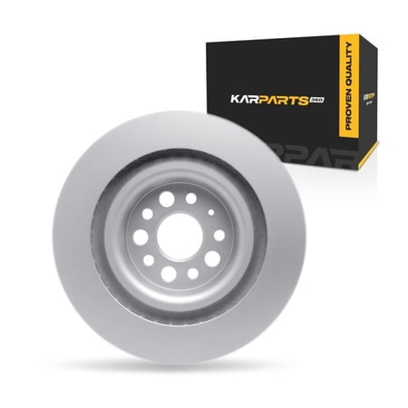 KarParts360 For Tesla S 2021 22 23 24 25 2026 Disc Brake Rotor | Coated | 28 Millimeters / 1.10 Inches Nominal Thickness | 365 Millimeters / 14.37 Inches Outside Diameter | 5 Stud/Lug Hole