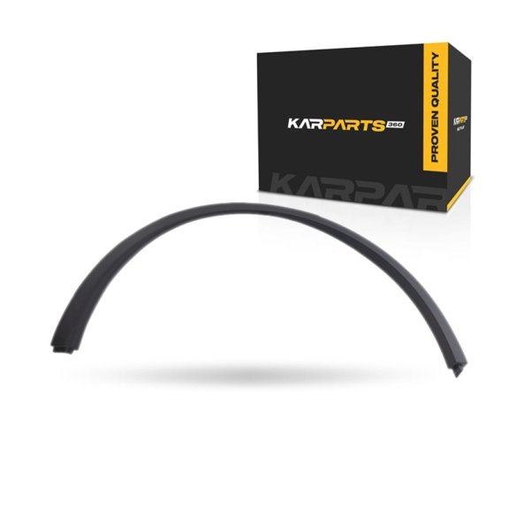 KarParts360 For Tesla Y 2020 21 22 23 2024 Wheel Opening Molding Passenger Side | Rear | Plastic Material | Textured Finish | Black Color | Replacement For TA1791102 | 149418800C, 149418800B