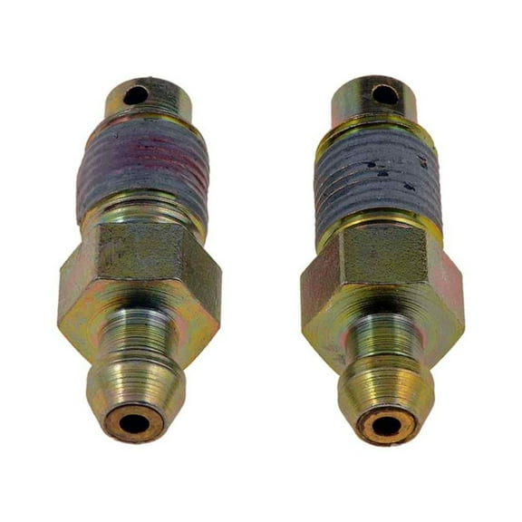 KarParts360 For Toyota 4Runner 1990-2002 Brake Bleeder Screws | 2 Pieces | Steel Material | Brass | Hex Screw/Bolt Head Style | Replacement For 47547-20030