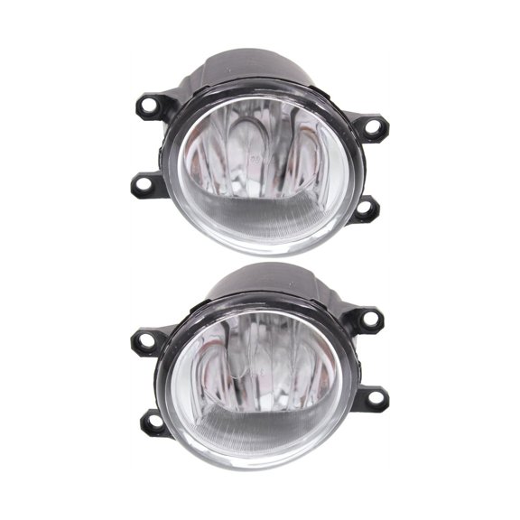 KarParts360 For Toyota 4Runner 2010 2011 2012 2013 Fog Lights Front, Driver and Passenger Side | Pair | CAPA | Clear Lens | Replacement For TO2593124, TO2592124 | 812100W050, 812200W040