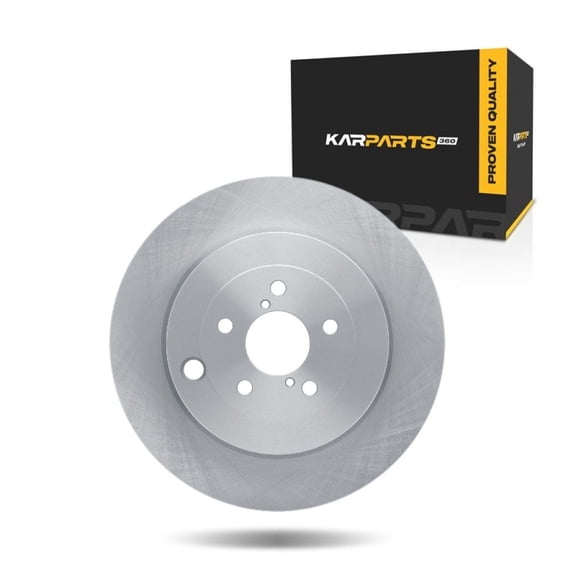 KarParts360 For Toyota 86 2019 Brake Disc Rear | 5 Stud/Lug Hole | 12.44 Inches Outside Diameter | 0.71 Inches Discard Thickness | 2.28 Inches Center Hole Diameter