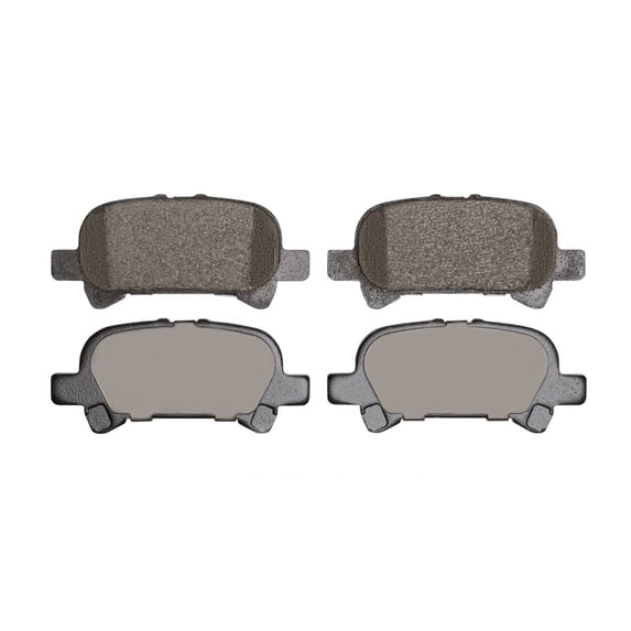 KarParts360 For Toyota Avalon 2000 01 02 03 2004 Disc Brake Pads | Ceramic Friction | Mechanical Pad Wear Sensor | 44mm/1.73in Inner Height | 75.9mm/2.99in Inner Width | 44mm/1.73in Outer Height