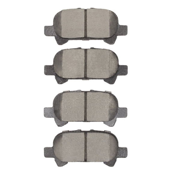KarParts360 For Toyota Avalon 2000-2007 Brake Pads | Mechanical Pad Wear Sensor | 2.99 Inches Inner Pad Width | 1.73 Inches Inner/Outer Pad Height | 0.61 Inches Inner Pad Overall Thickness