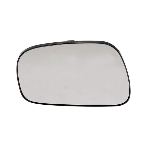 KarParts360 For Toyota Camry 2002 03 04 05 2006 Door Mirror Glass Driver Side | Plastic | Clear | Snap On Attachment Type | Manual | Heated | Includes Backing Plate | Blind Spot Indicator Excluded