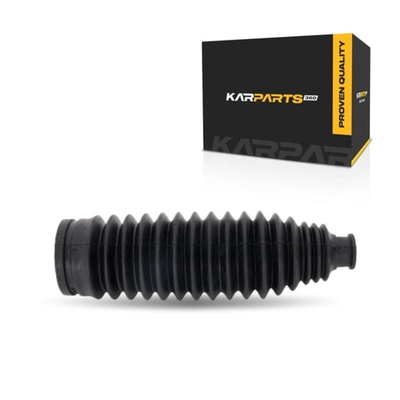 KarParts360 For Toyota Camry 2002 03 04 05 2006 Steering Rack Boot Driver OR Passenger Side | Single Piece | Bellows With Locking C-Clamps | Replacement For 4553506030