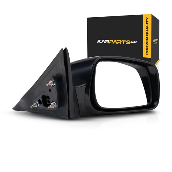 KarParts360 For Toyota Camry 2007 08 09 10 2011 Door Mirror Passenger Side | Power | Non-Foldaway | Heated | Primed | Black | Convex | Replacement For TO1321214 | 8791006200C0