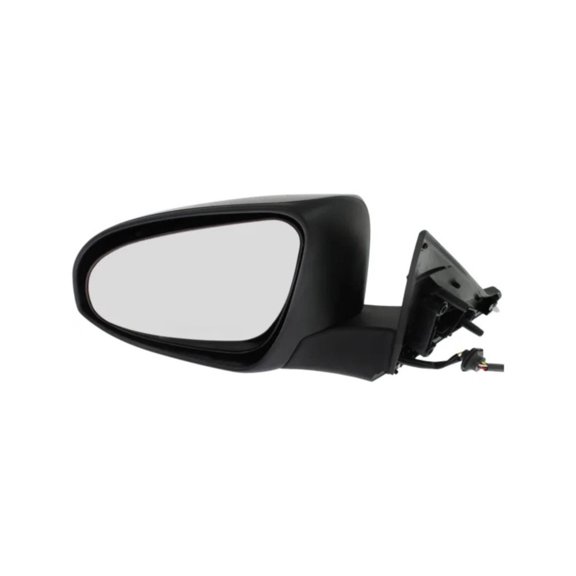 KarParts360 For Toyota Camry 2015 2016 2017 Door Mirror Driver Side | Power | Heated | Paintable | Manual Folding | With Glass & Cover | Replacement For TO1320363 | 8794506060C0, 8790706020