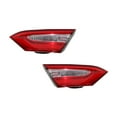 thumbnail image 1 of KarParts360 For Toyota Camry 2018 2019 2020 Tail Light Driver And Passenger Side | Pair | Inner | Clear and Red Lens | Black Housing | L/LE/TRD Model | TO2802140, TO2803140 | 8158006620, 8159006620, 1 of 5