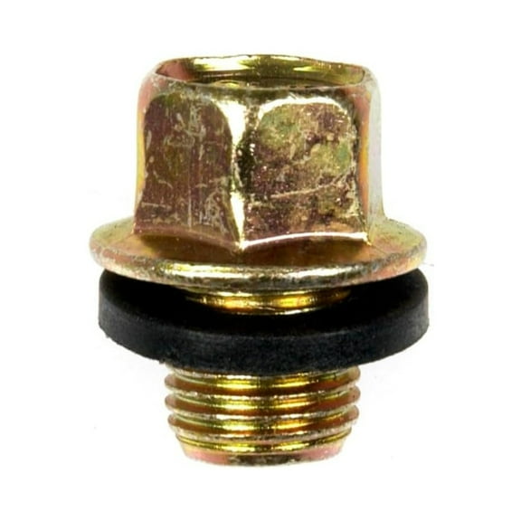 KarParts360 For Toyota Camry 2022 2023 2024 2025 Oil Drain Plug | Steel Material | Yellow Color | 5.8 Bolt Grade | Conventional Drain Method | Replacement For 9247-12101, 11128-01M00