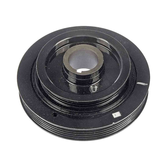 KarParts360 For Toyota Celica 1994 95 96 97 98 1999 Harmonic Balancer | Black | Serpentine Drive Belt | Keyway | 52.7 Millimeters Depth | Replacement For 1340803020, 13408-74031