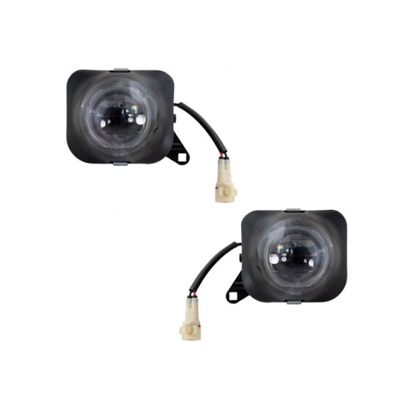 KarParts360 For Toyota Celica 2000 01 02 03 04 2005 Fog Lights Front, Driver And Passenger Side | Pair | CAPA | Clear Lens | Replacement For TO2593109, TO2592109 | 8121120430, 8122120420