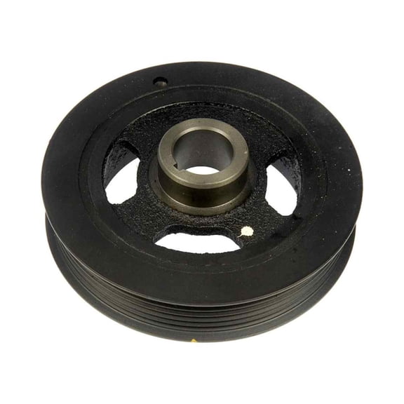 KarParts360 For Toyota Celica/MR2 Spyder 2000 01 02 03 04 2005 Harmonic Balancer | Black Color | Serpentine Drive Belt Type | Keyway Type | 46.3 Millimeters Depth | For 134700D010, 1347022020