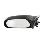 KarParts360 For Toyota Corolla 1990 1991 1992 1993 Door Mirror Driver Side | Manual Glass | Non-Heated | Non-Foldaway | Black | Primed | Sedan/Wagon Model | Replacement For TO1320101 | 879401A770