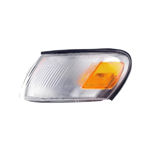 KarParts360 For Toyota Corolla 1993 94 95 96 1997 Cornering Light Driver Side | Clear/Amber Lens | Plastic | Driving/Headlights Exterior Type | With Bulbs | Replacement For 8162002030, 8162012600
