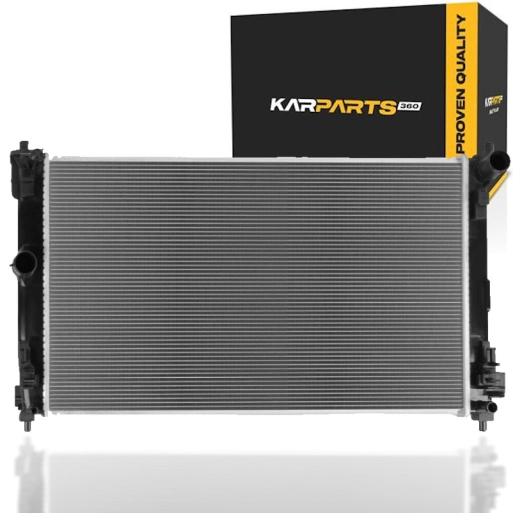KarParts360 For Toyota Corolla 2023 2024 2025 Radiator | 2.0L Engine | Automatic Transmission | Single-Row Core | Aluminum Core | Plastic Tank | Cross Flow | Replacement For TO3010384 | 16400-24380