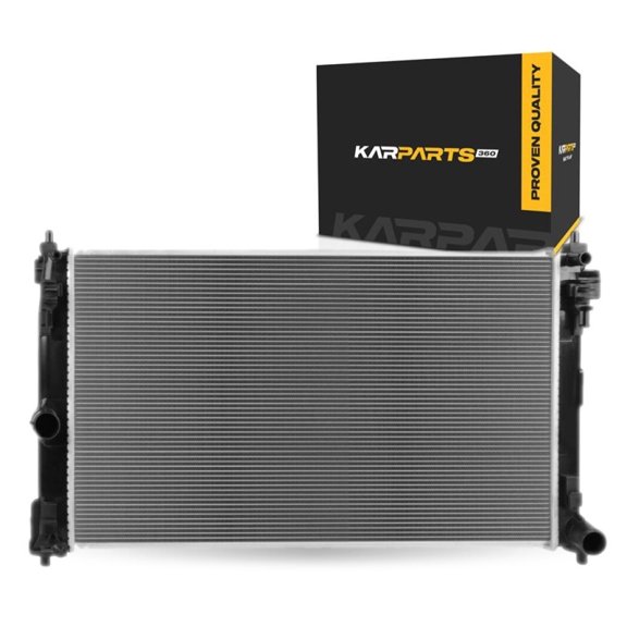 KarParts360 For Toyota Corolla 2023 2024 2025 Radiator | 2.0L Engine | Automatic Transmission | Single-Row Core | Aluminum Core | Plastic Tank | Cross Flow | Replacement For TO3010384 | 16400-24380
