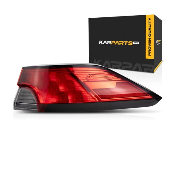 KarParts360 For Toyota Corolla Cross 2022 2023 2024 Tail Light Assembly Passenger Side | Outer | L/LE and Hybrid S/SE | With Bulbs | Replacement For TO2805163 | 81550-0A170
